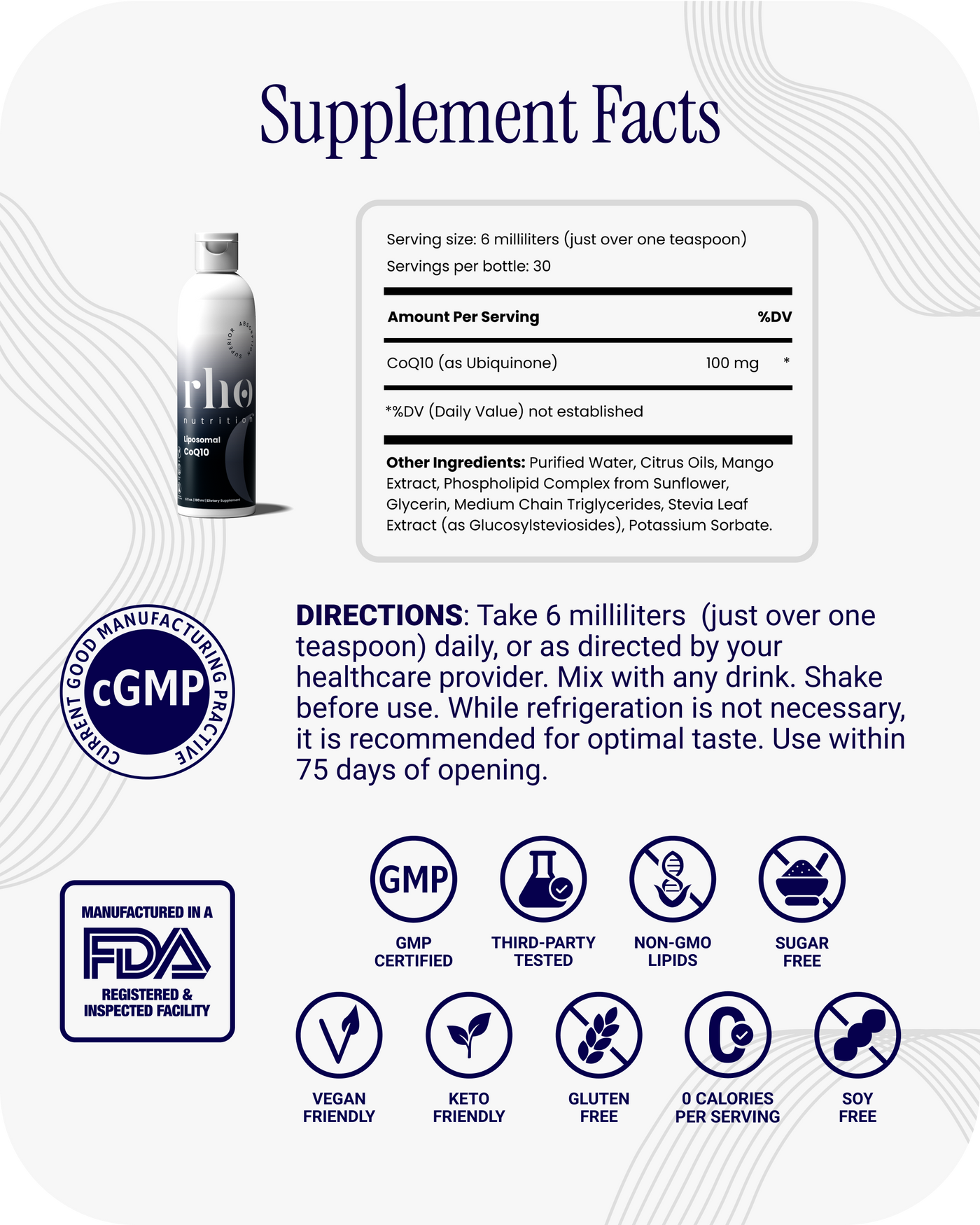 Liposomal CoQ10