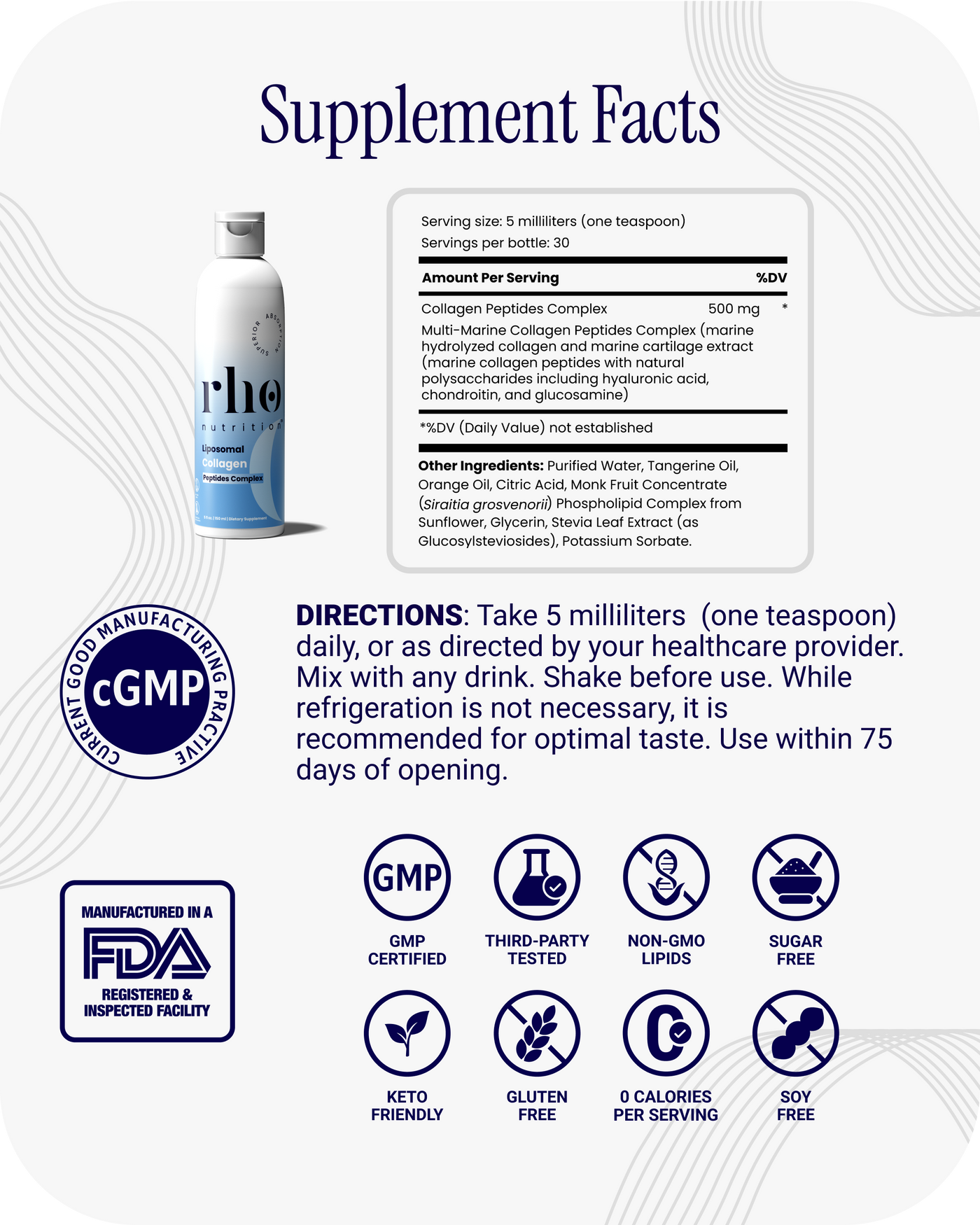 Liposomal Collagen Peptides